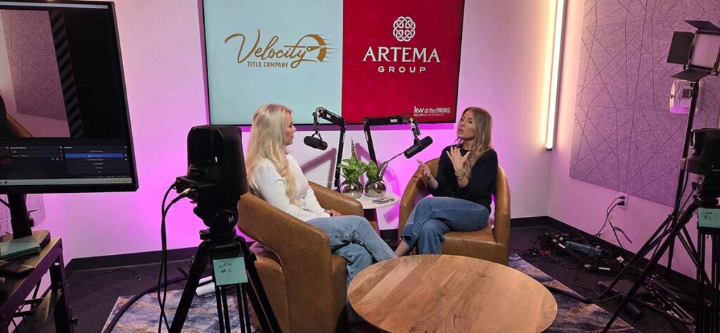 Artema Podcast Behind the cameras