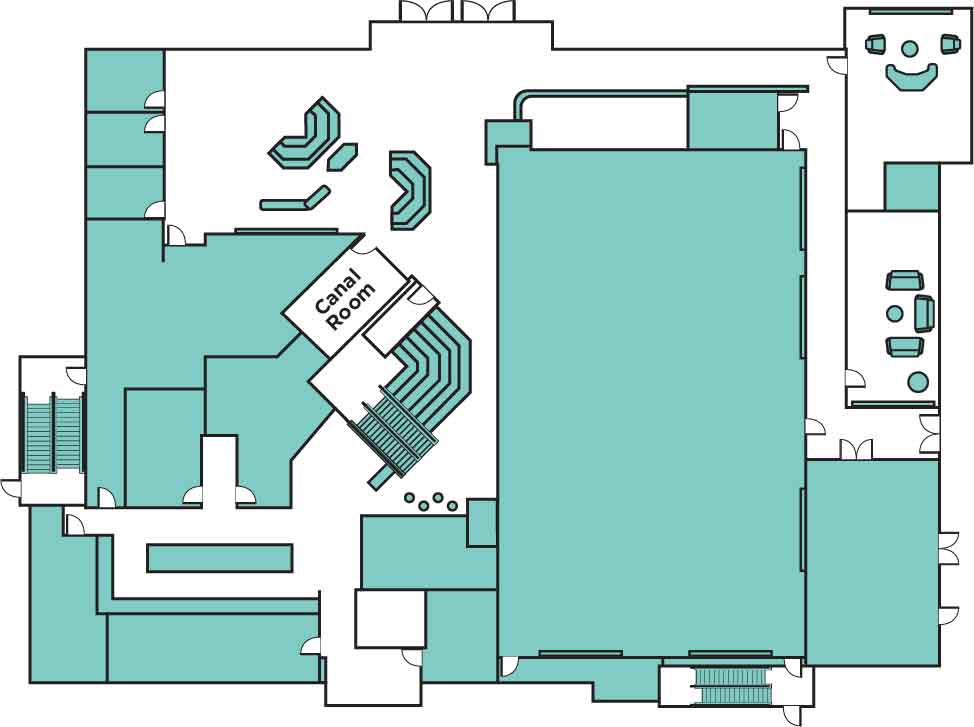 Map of the Canal Room