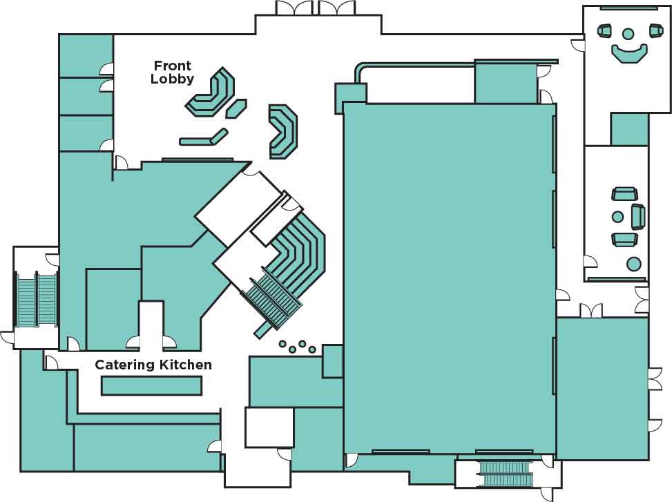 Map of the Lobby Area