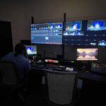 TV Studio Control Room