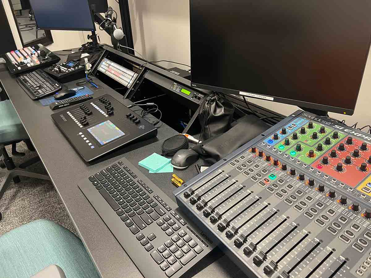 TV Studio Control Table